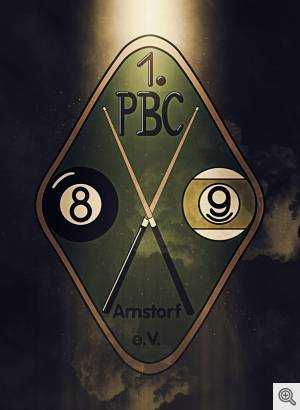 Billard Logo des 1. PBC Arnstorf e.V. grafisch etwas getunt